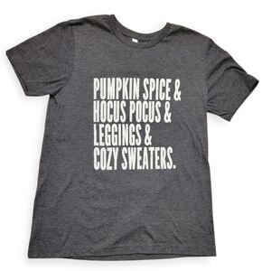 Bella Canvas Fall Saying Top